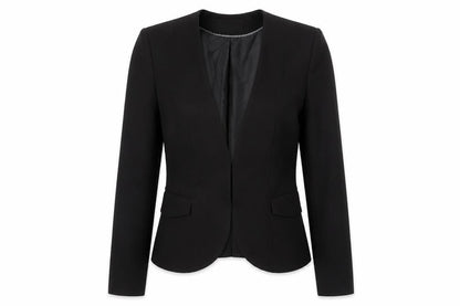 H&M Women's Black Suit Jacket Size 4 – Classic Style