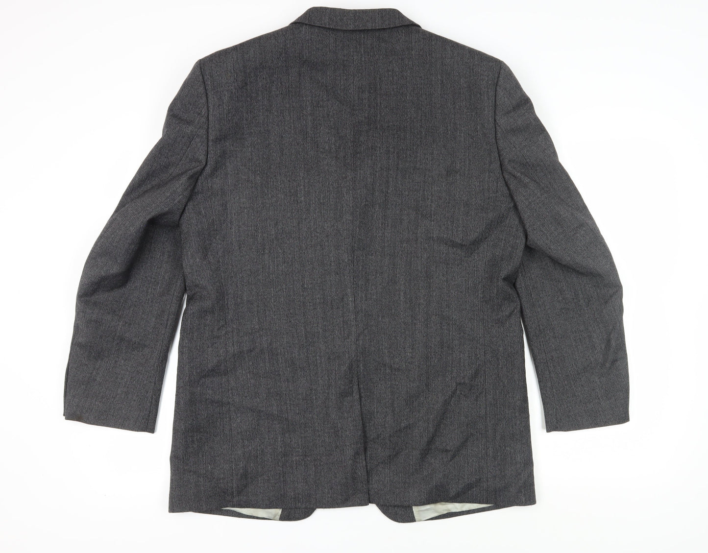 Hugo James Men's Grey Blazer, Size 42, Regular Fit