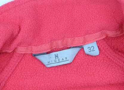 Hi Gear Women's Pink Fleece Jacket, Size 4, Full Zip