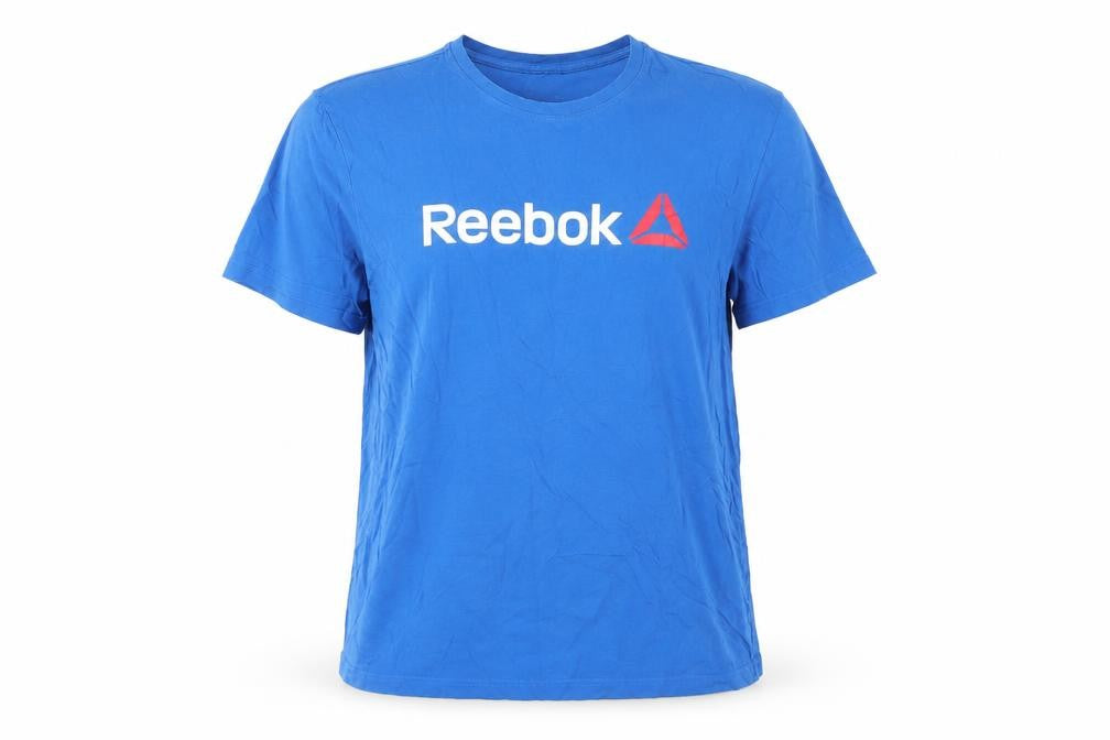 Reebok Blue Unisex XL T-Shirt Regular Style