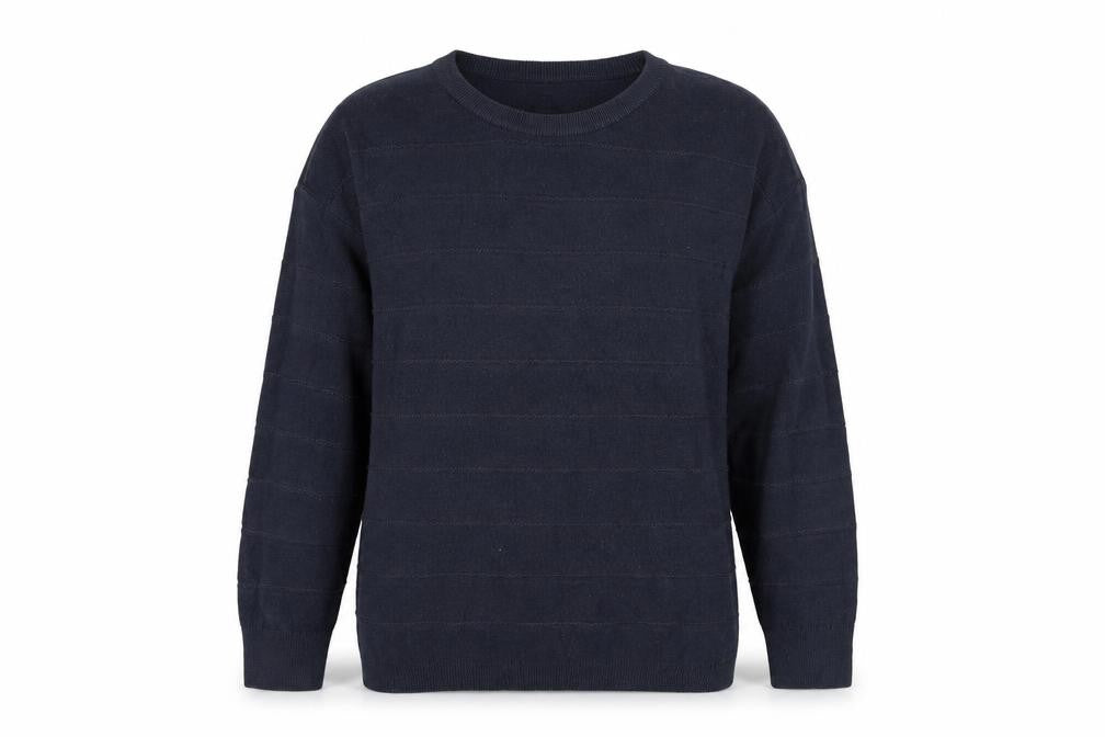 Jacqueline de Yong Women's Large Blue Pullover Jumper