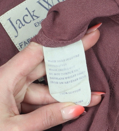 Jack Womens Wills Red XS Polo Shirt