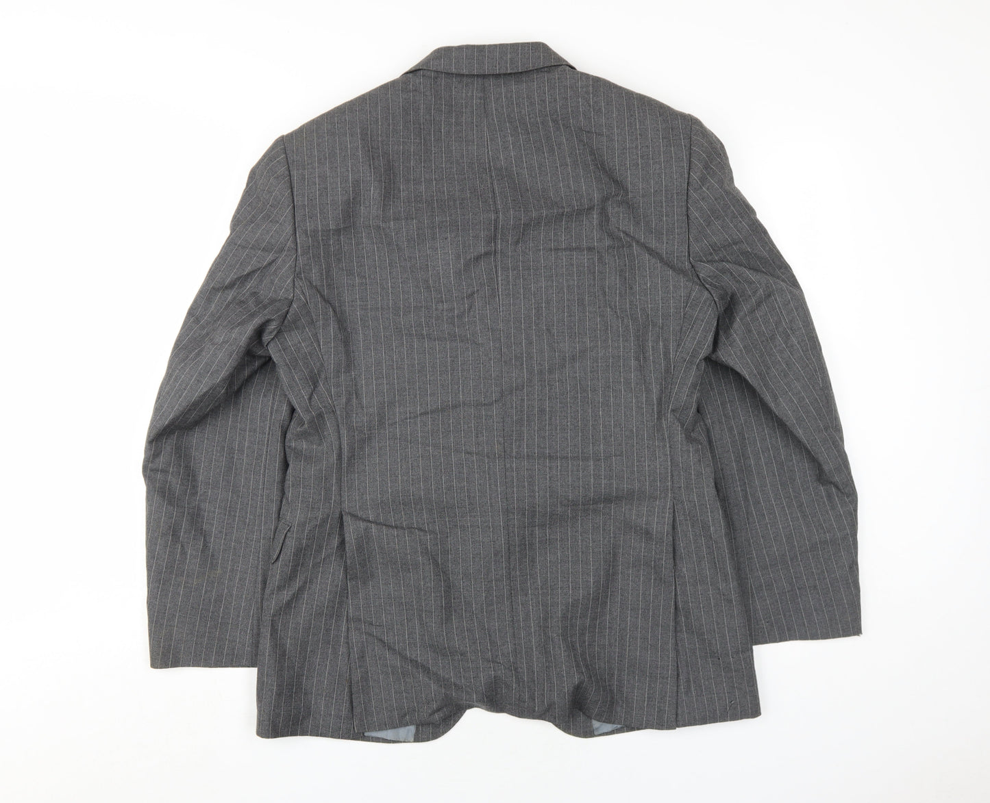 Pierre Cardin Grey Striped Blazer, Men's, Size 40S
