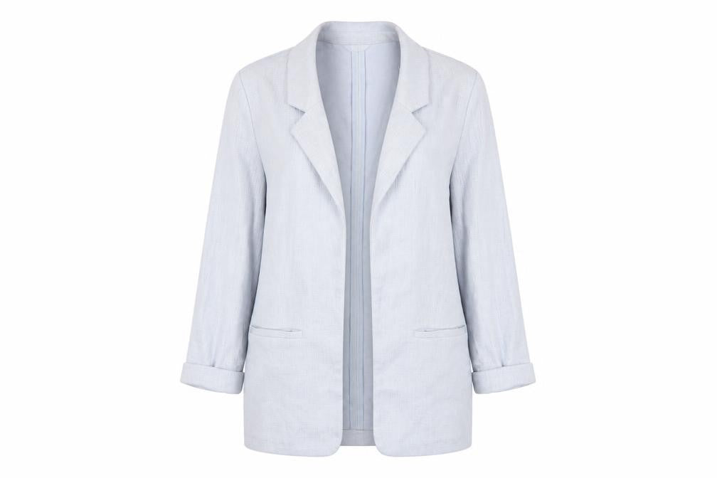 New Look Women's Blue Blazer Size 8 Casual