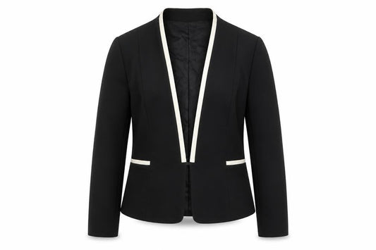John Lewis Women's Black Blazer, Size 10, Lined, Workwear
