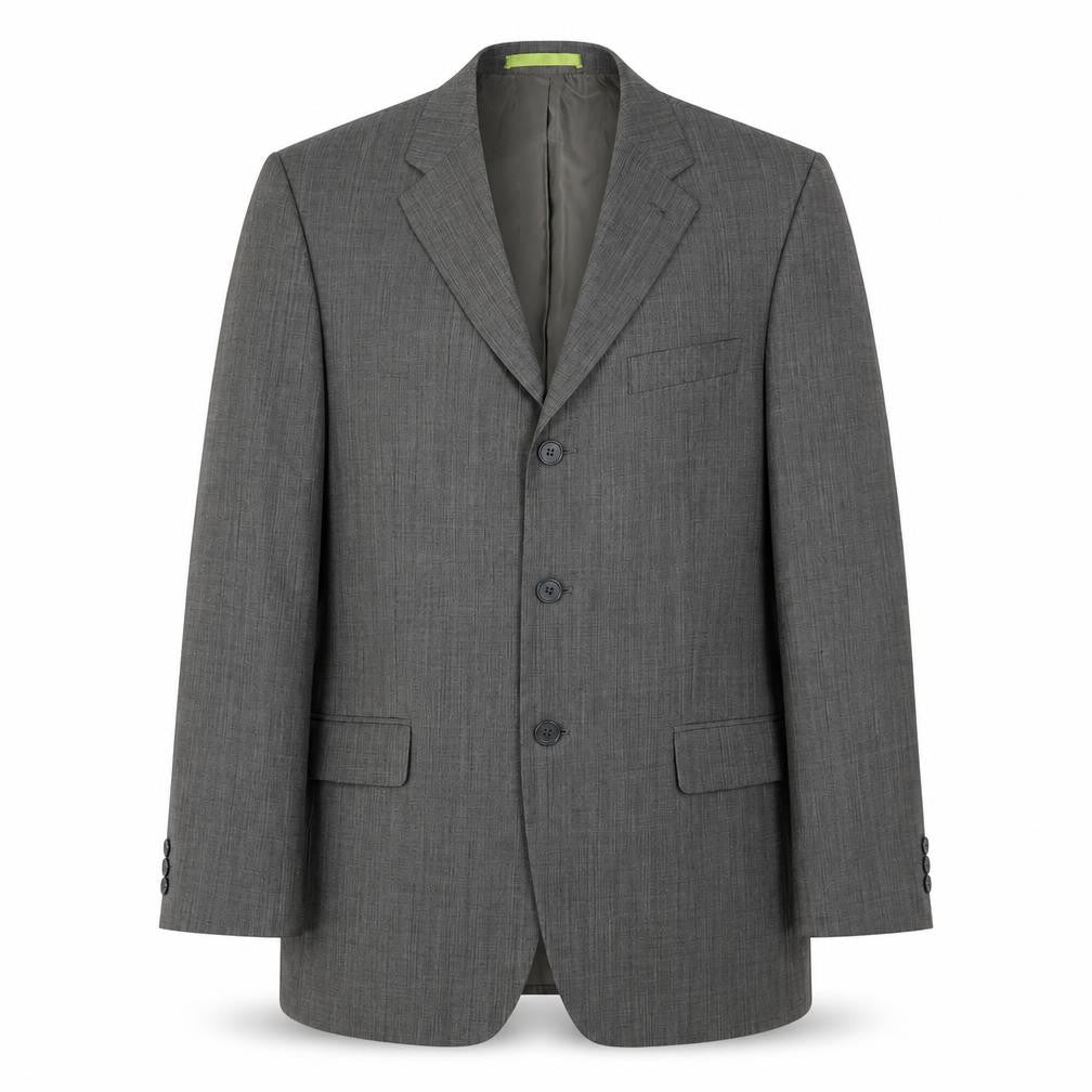 Burton Men's Grey Blazer, Size 40, Regular Fit