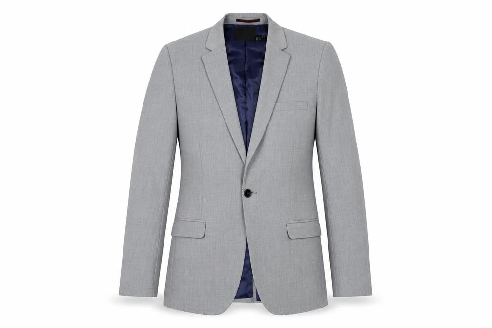 ASOS Men's Grey Blazer Regular Fit Size 36R