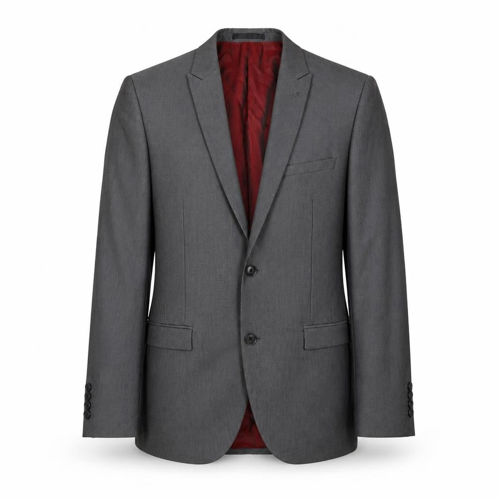 Next Men's Grey Blazer, Size 38R, Formal Business Wear