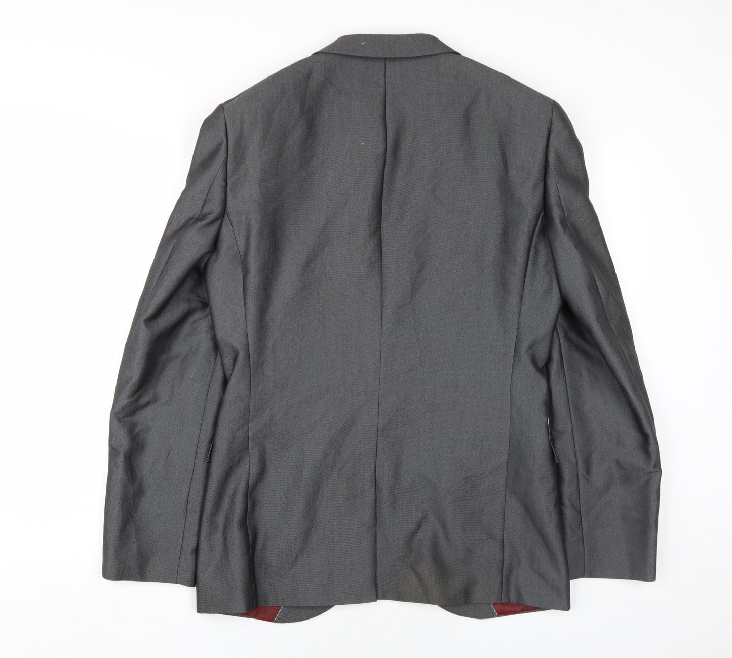 Next Men's Grey Blazer, Size 38R, Formal Business Wear