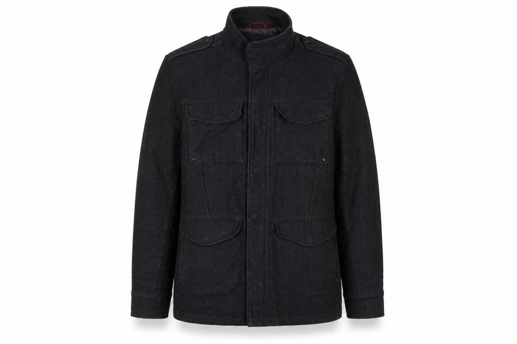 Next Men's Black Military Jacket Medium