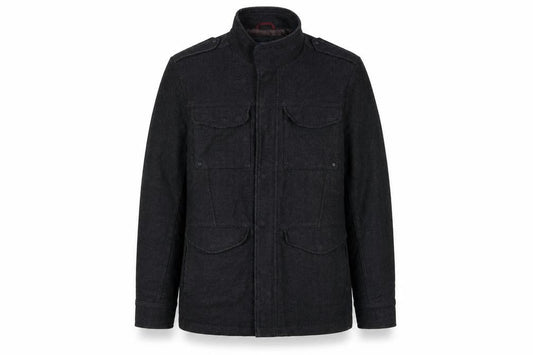 Next Men's Black Military Jacket Medium