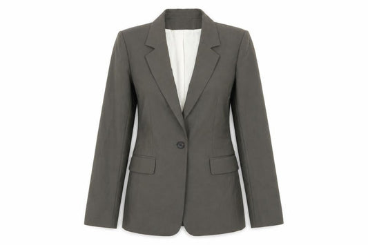 H&M Women's Green XS Suit Jacket Casual Business
