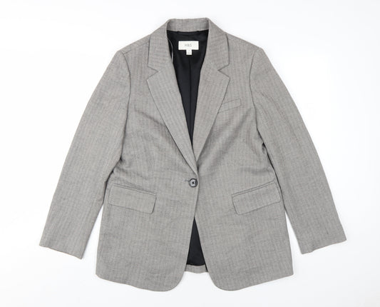 Marks and Spencer Grey Women's Blazer Size 10