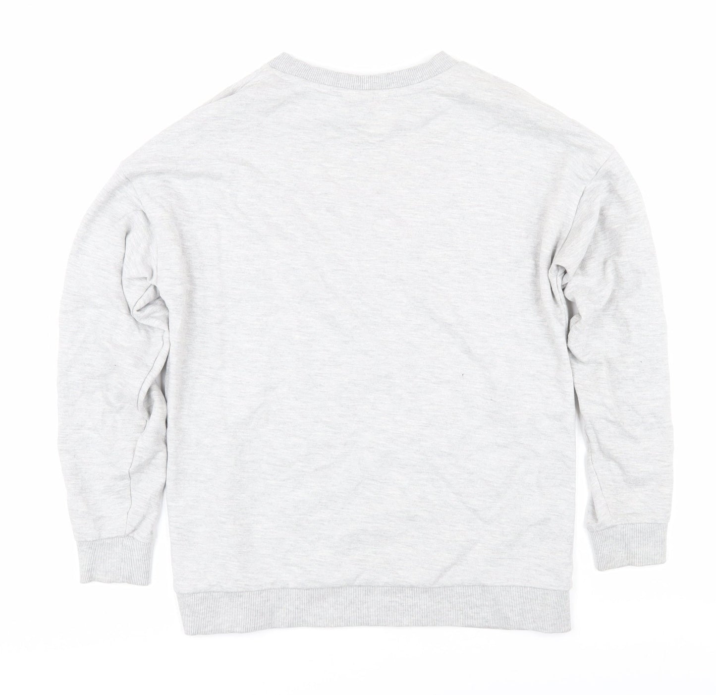 Disney Women's Grey Mickey Mouse Sweatshirt, Size 8