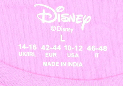 Preloved Disney Pink Jungle Book Women's T-Shirt - L - Detail