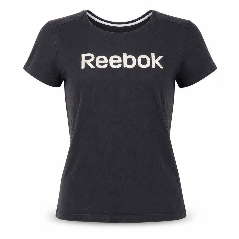 Reebok Women's Black Medium Crew Neck T-Shirt