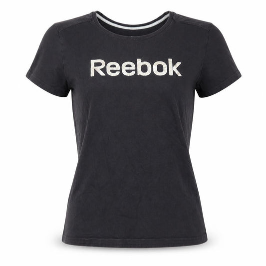 Reebok Women's Black Medium Crew Neck T-Shirt