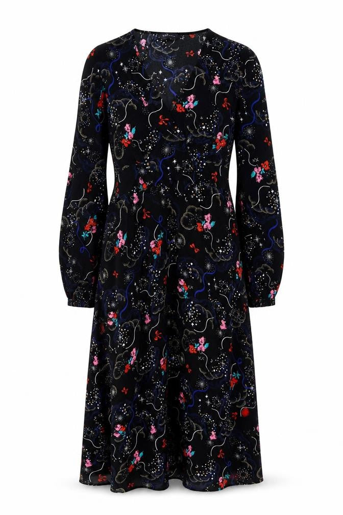 Marks & Spencer Women's Floral Midi Dress Size 10