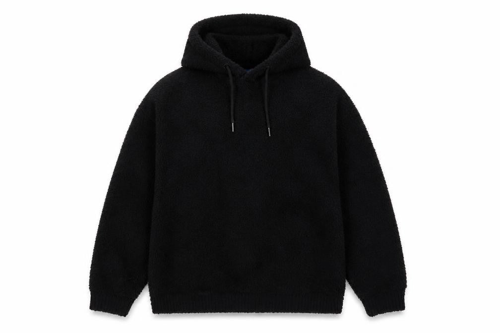 H&M Unisex Adults Black Pullover Hoodie M