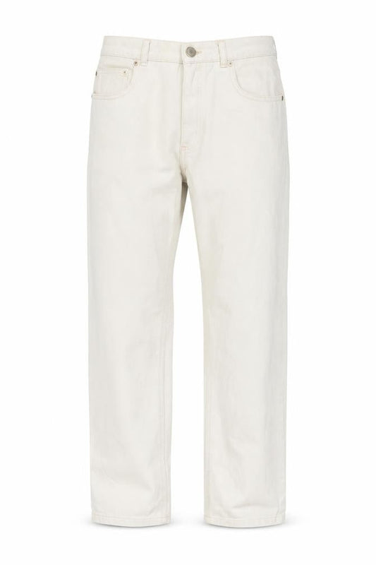 ASOS Men's Ivory Straight Jeans, Regular Fit, Size 28