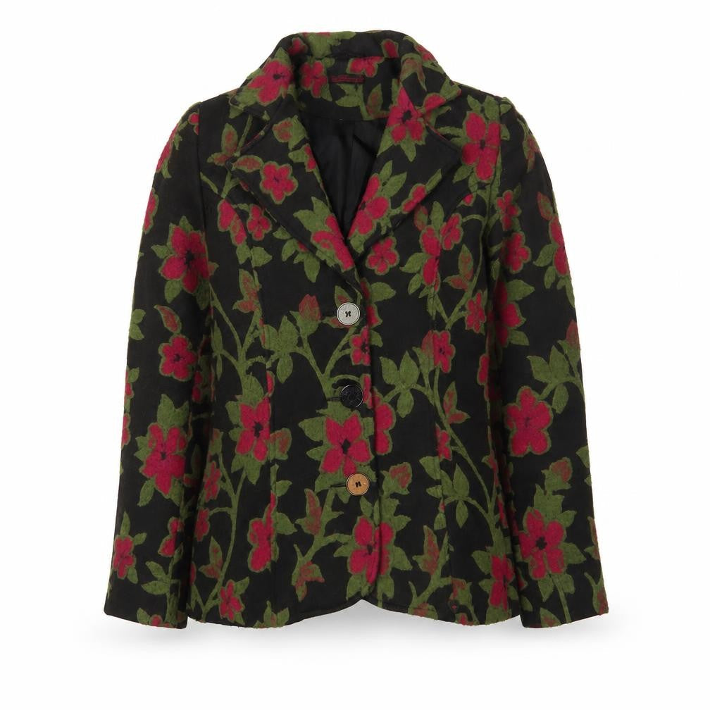 Joe Browns Women's Floral Blazer, Black/Multi, Size 8 Regular