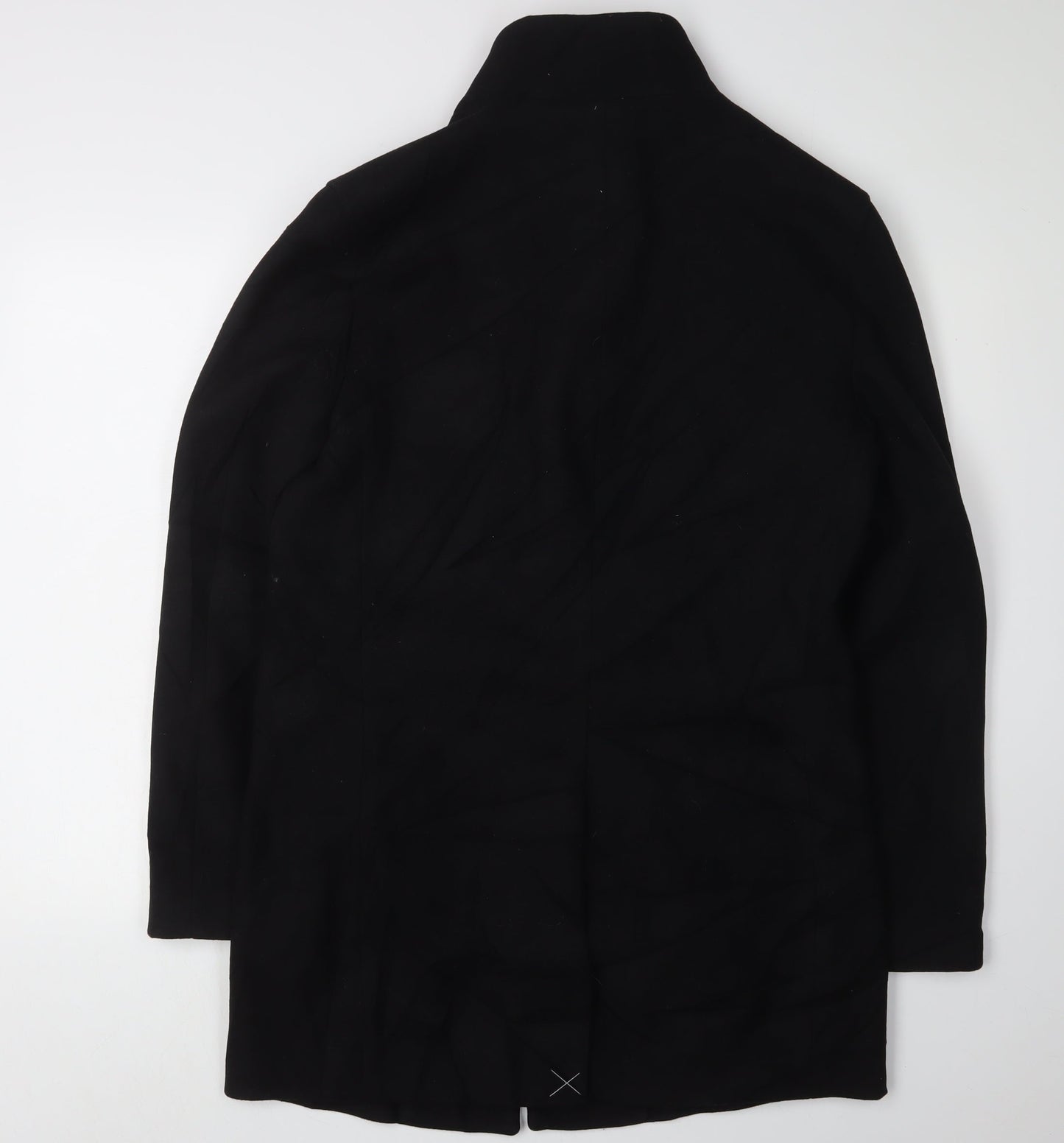 Marks and Spencer Men's Black Overcoat Size S
