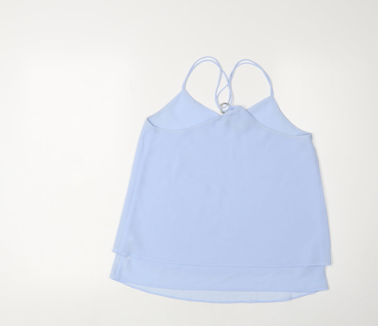 New Look Women's Blue Camisole Tank Top, Size 8