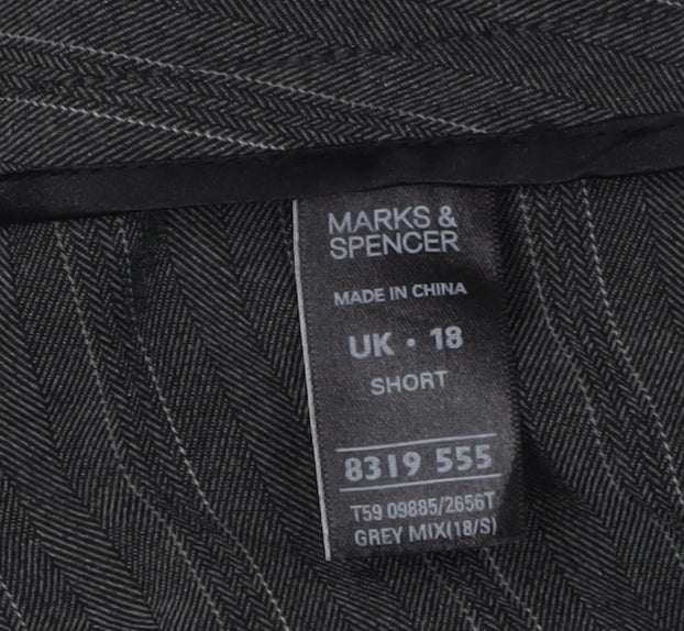 Marks and Spencer Women's Grey Dress Pants Size 18