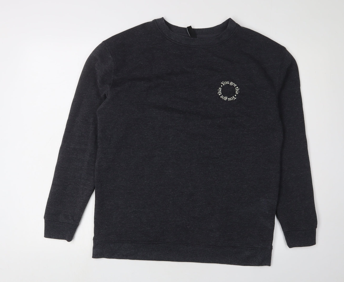 Nobody's Child Women's Black S Pullover Sweatshirt