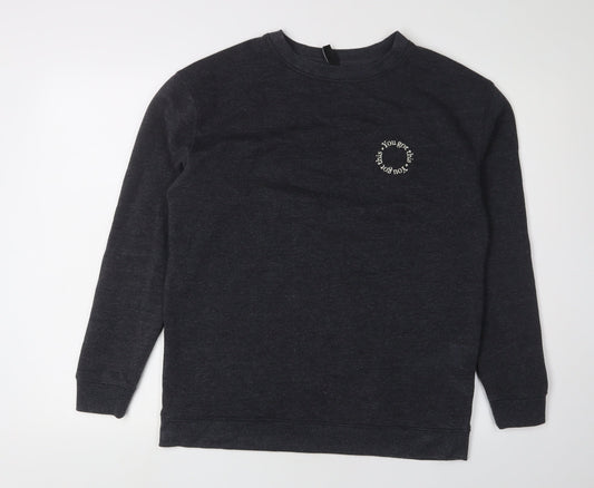 Nobody's Child Women's Black S Pullover Sweatshirt