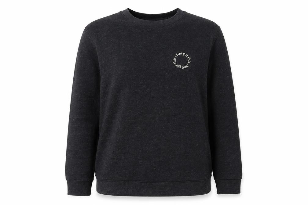 Nobody's Child Women's Black S Pullover Sweatshirt