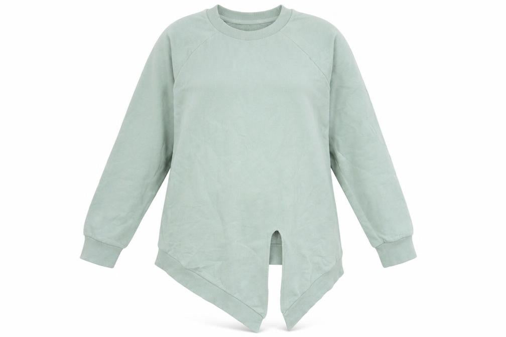 Next Women's Green Pullover Sweatshirt Size 10