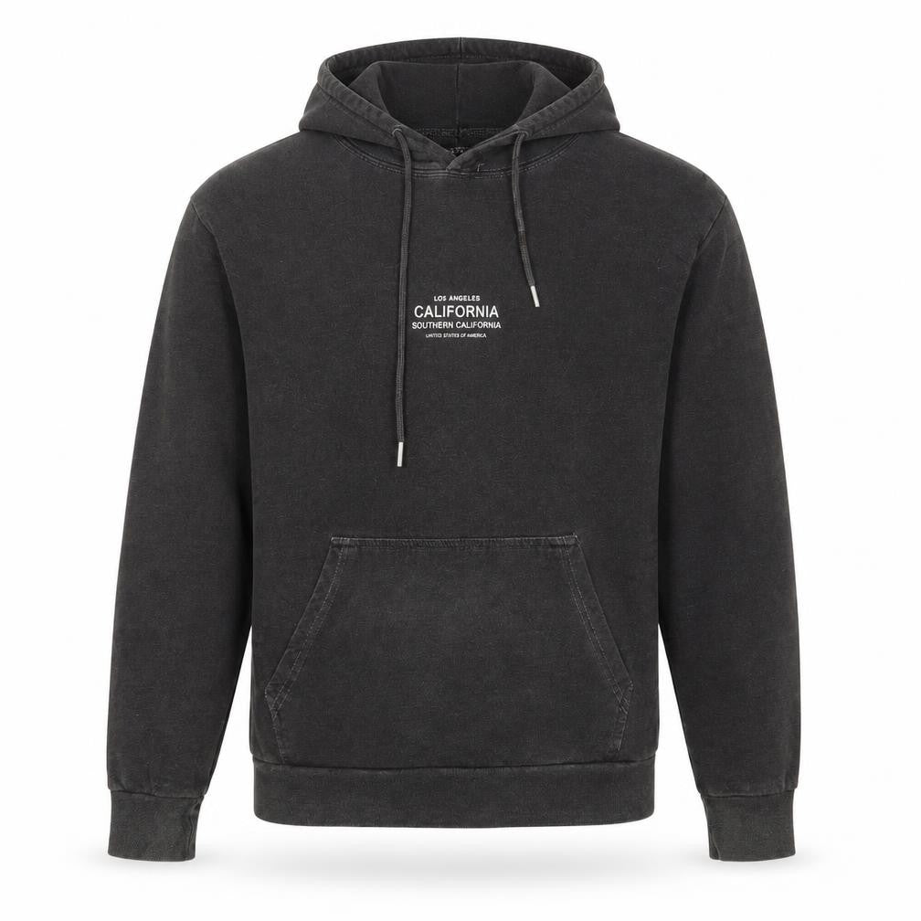 Boohoo Men’s Black Pullover Hoodie Size S