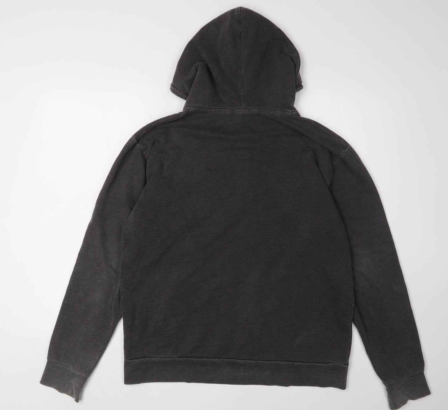 Boohoo Men’s Black Pullover Hoodie Size S