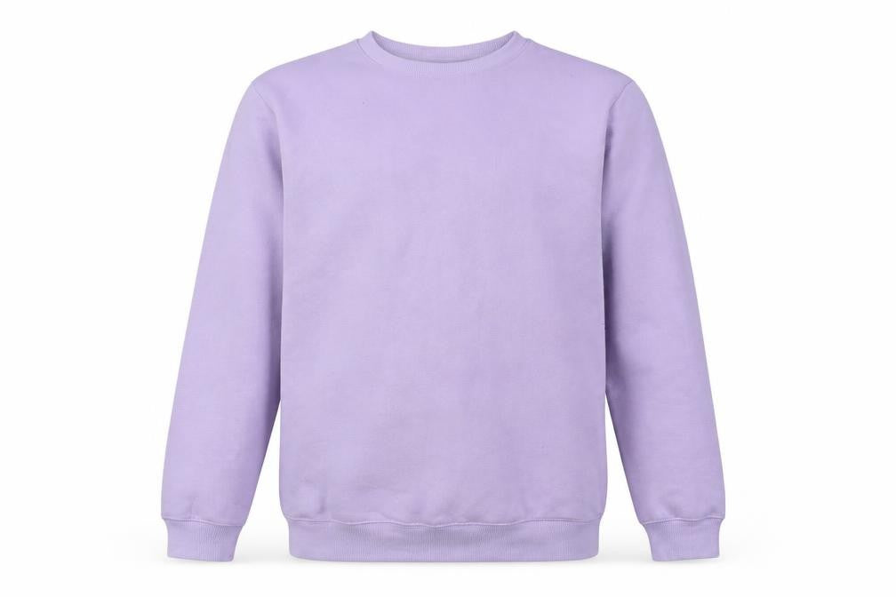 H&M Unisex Purple Relaxed Pullover Sweatshirt XS