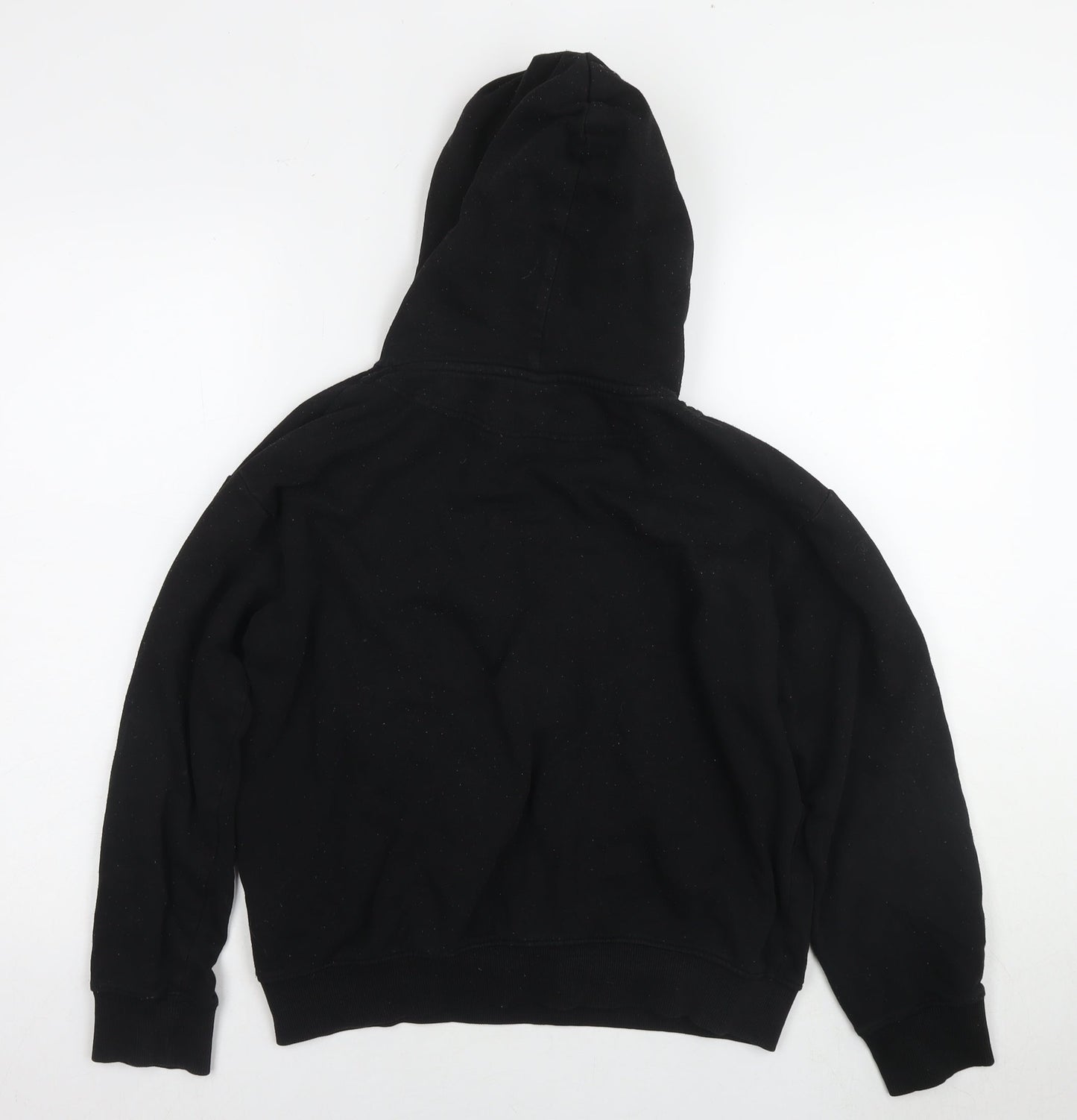 H&M Unisex Black Pullover Hoodie XS