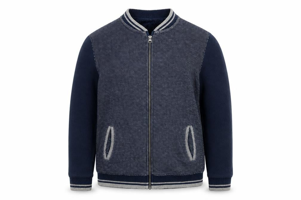 Marks & Spencer Boys Blue Full Zip Sweatshirt Age 11-12