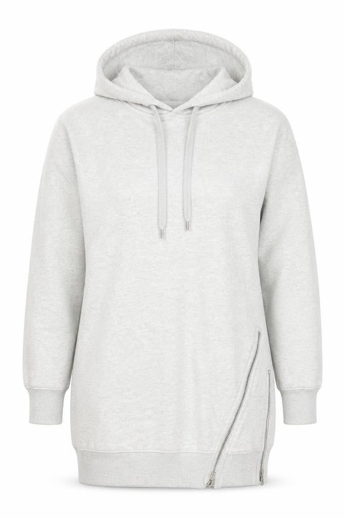 EN:TT Unisex Grey Pullover Hoodie XS