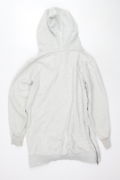 EN:TT Womens Grey Pullover Hoodie XS
