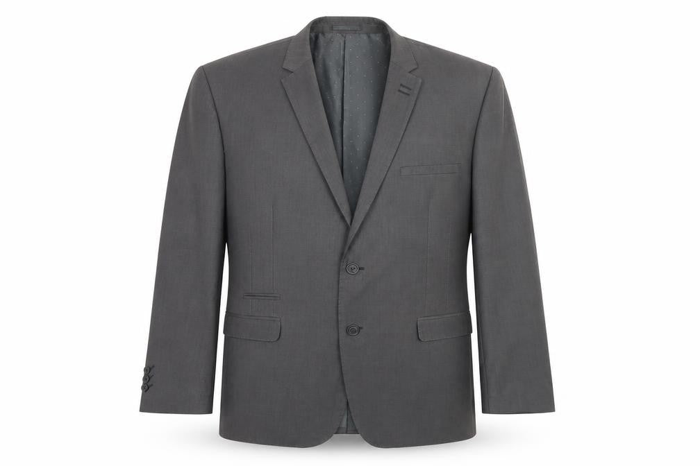 Harry Brown Grey Blazer for Men, Size 48R, Business