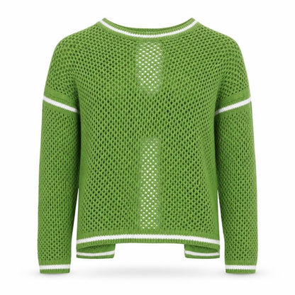 Next Women's Green Open-Knit Cardigan Size 8