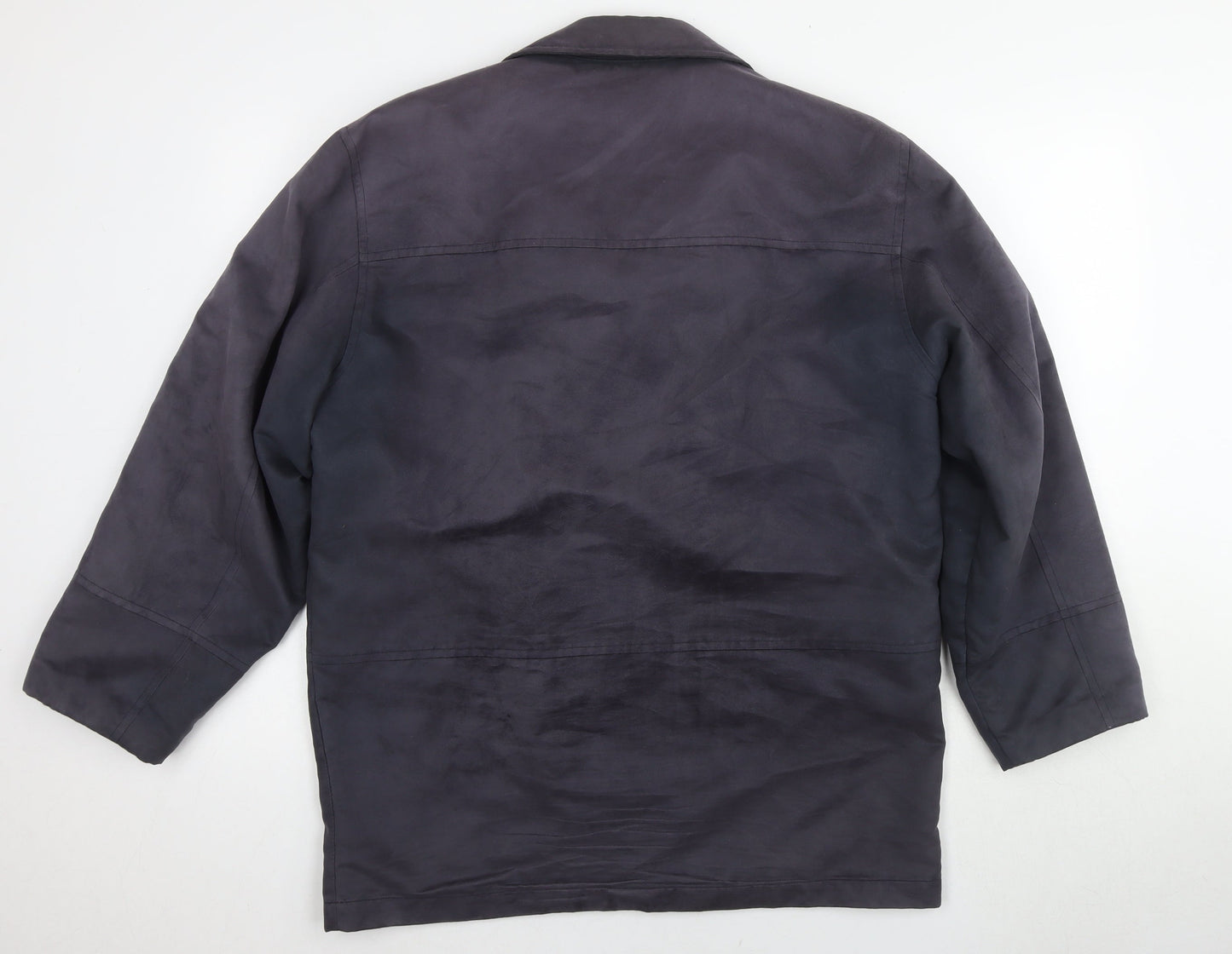 Francetta Men's Blue Mid-Length Jacket - Size 38