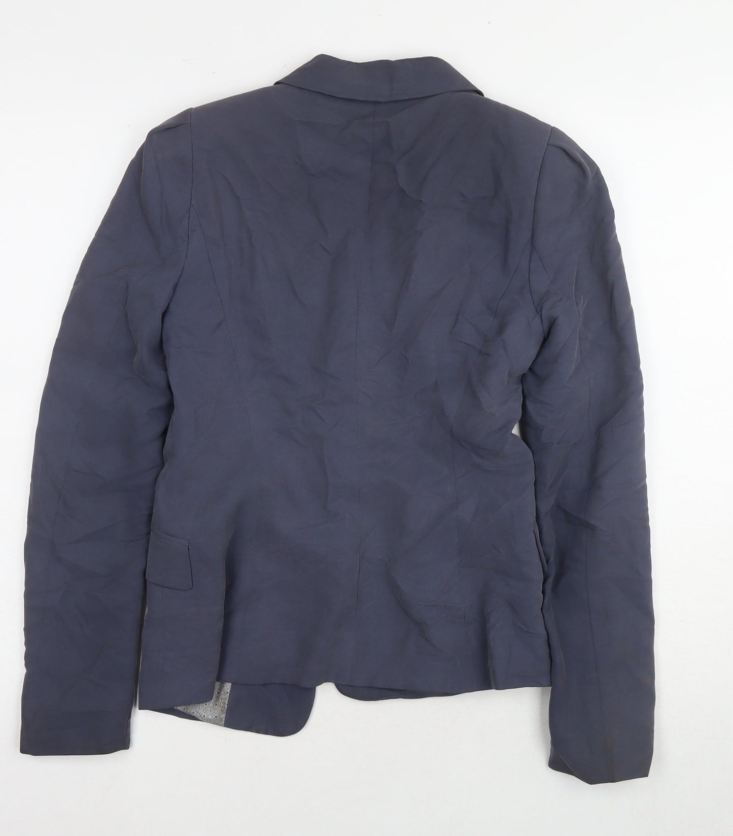 H&M Women's Blue Blazer Size 4