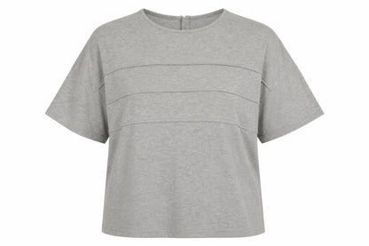 Saloos Women’s Grey Basic T-Shirt Size 20