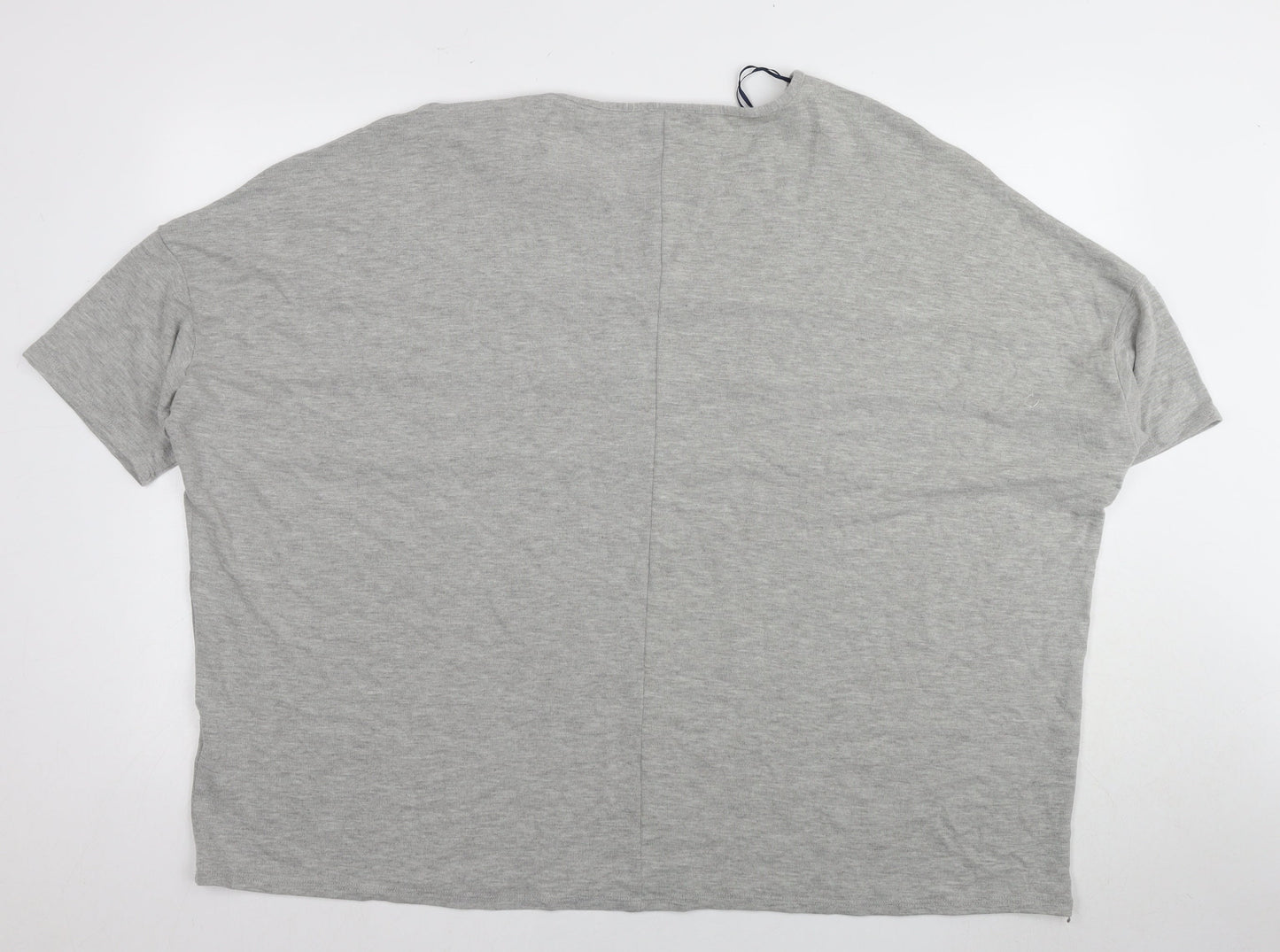Saloos Women’s Grey Basic T-Shirt Size 20