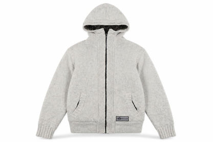 Asylum Men's Grey Hooded Jacket Size M Regular Fit