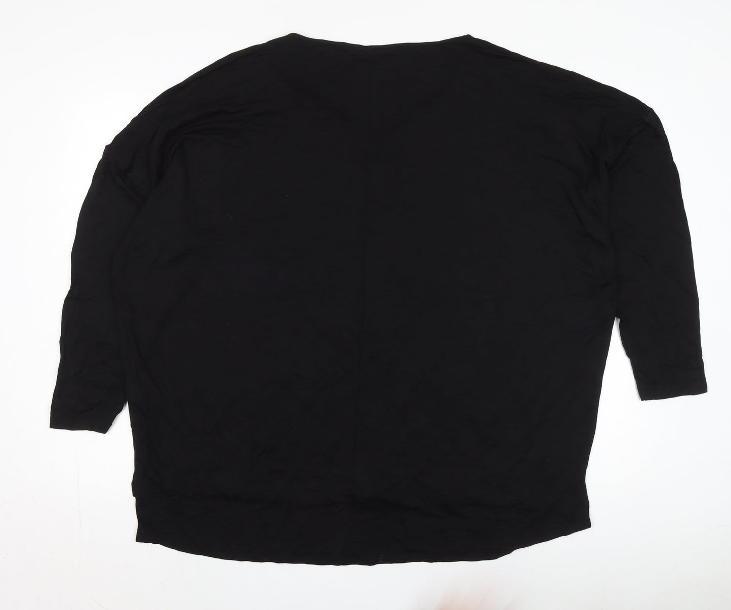Friends Like These Black V-Neck T-Shirt, Size 18, Women’s