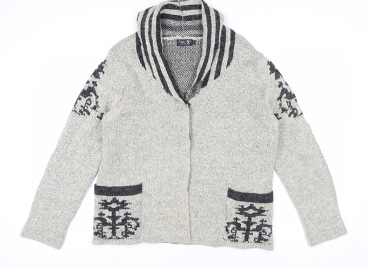 Tivoli Cardigan for Women, Grey, XL, Classic Style