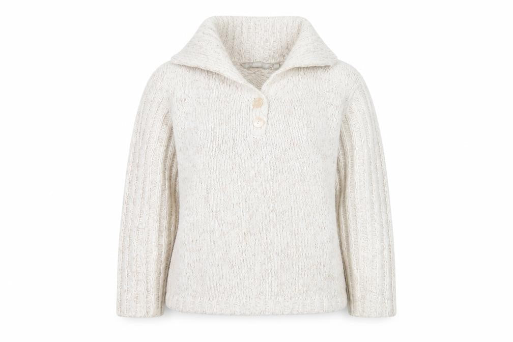 Elizabeth Scott Women's Ivory Pullover Sweater M