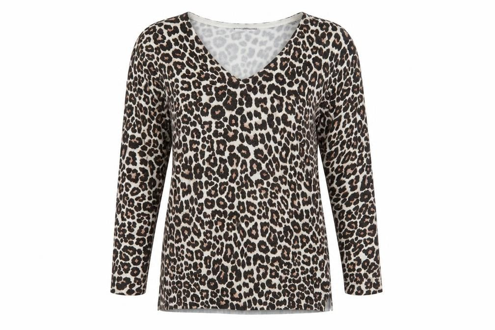 Debenhams Women's Animal Print Pullover Jumper, Size 12